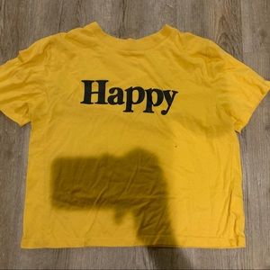 Basic Yellow Tee
